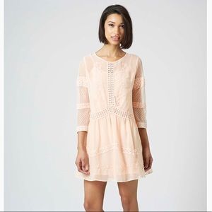 TOPSHOP BLUSH DRESS
